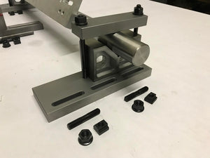 Cylinder Head holding and Leveling fixture for surfacing heads on Bridgeport type milling machines